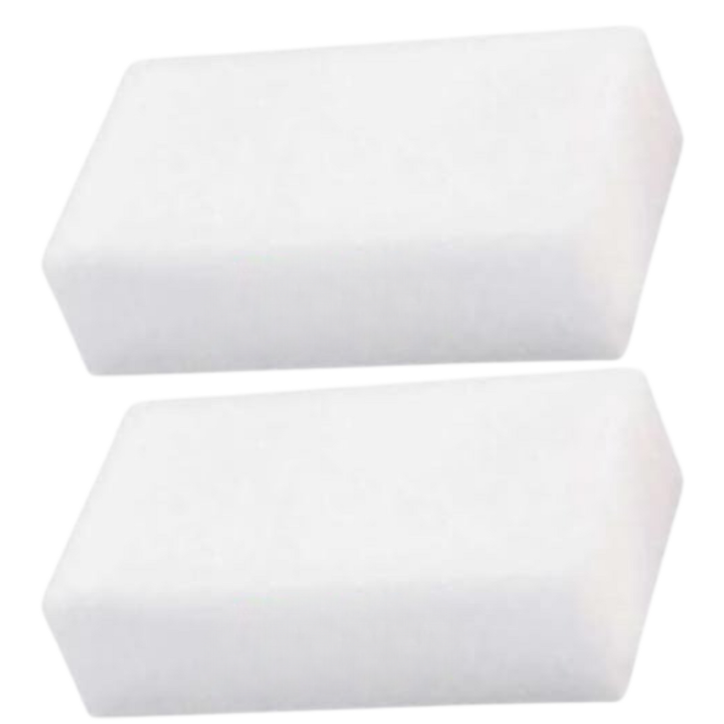 Schmidt Empire Magic Sponges Cleaning Eraser Melamine Sponge Foam Pads, Multi-Functional Household Cleaning Kitchen Dish Sponge for Furniture, Bathroom, Bathtub and More (Pack of 2)